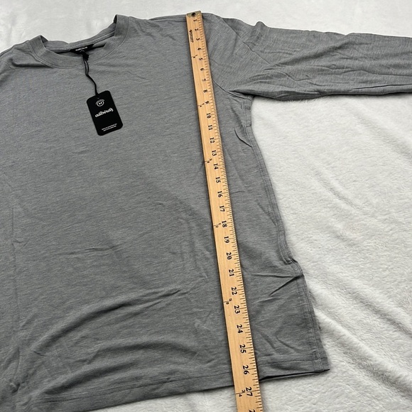 NWT‎ Allbirds S, XL Gray LS Merino Wool, Tencel, Athletic Shirt - Picture 10 of 15